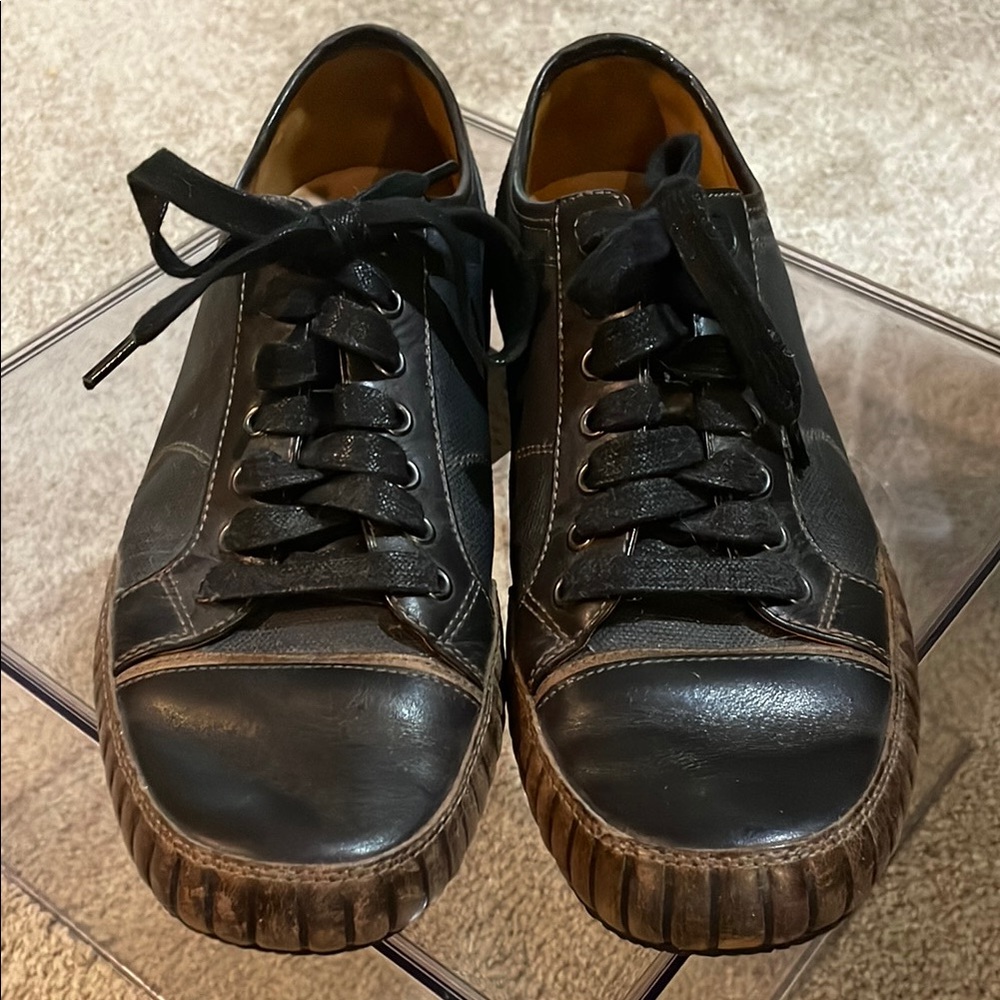 Cole Haan Black Leather Sneakers